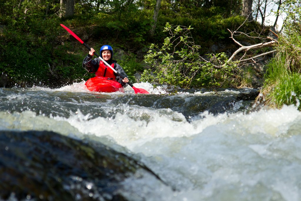 Meloja saarikoskessa